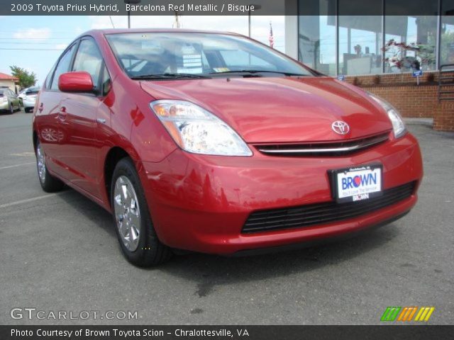 2009 Toyota Prius Hybrid in Barcelona Red Metallic