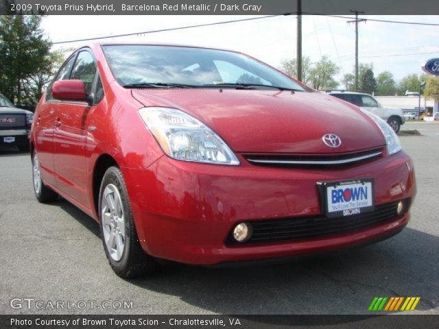 2009 Toyota Prius Hybrid in Barcelona Red Metallic