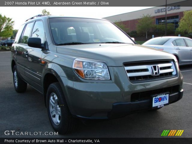 2007 Honda Pilot LX 4WD in Aberdeen Green Metallic