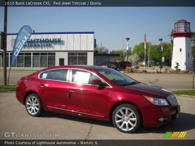 2010 Buick LaCrosse CXS in Red Jewel Tintcoat