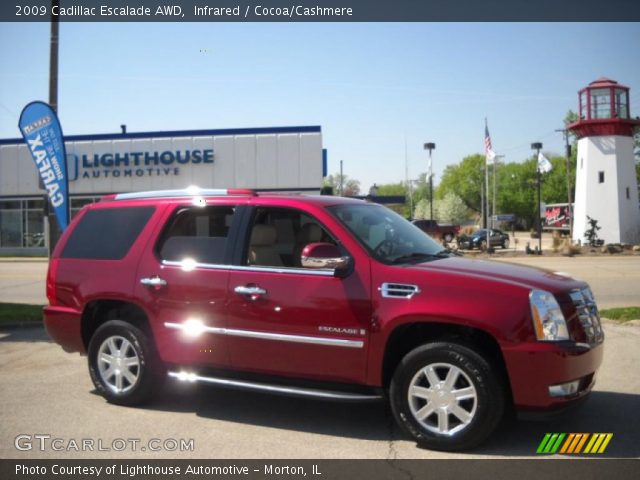 2009 Cadillac Escalade AWD in Infrared