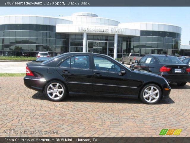 2007 Mercedes-Benz C 230 Sport in Black