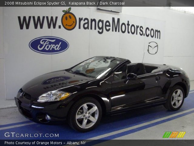 2008 Mitsubishi Eclipse Spyder GS in Kalapana Black