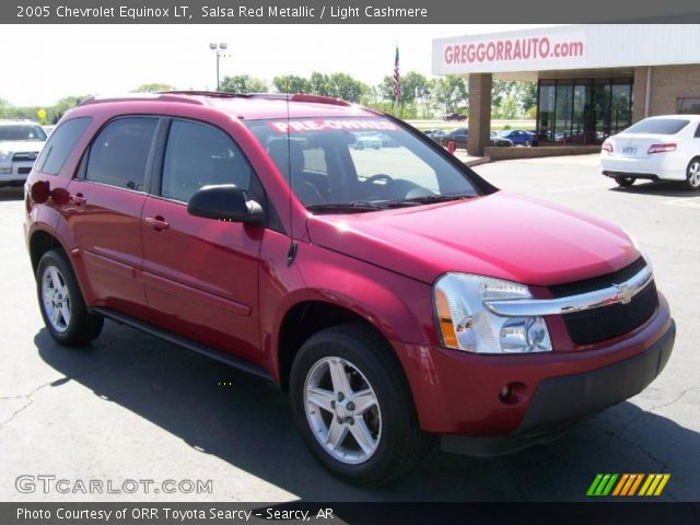 2005 Chevrolet Equinox LT in Salsa Red Metallic