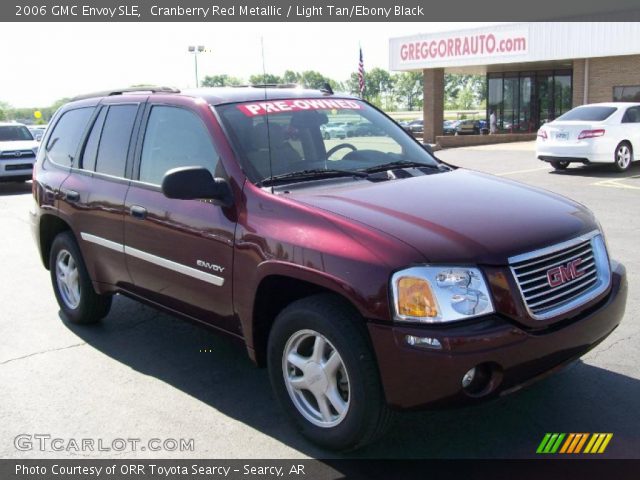 2006 GMC Envoy SLE in Cranberry Red Metallic