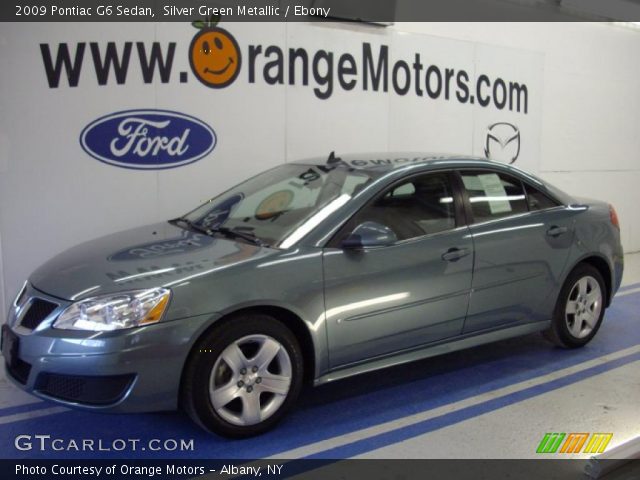 2009 Pontiac G6 Sedan in Silver Green Metallic