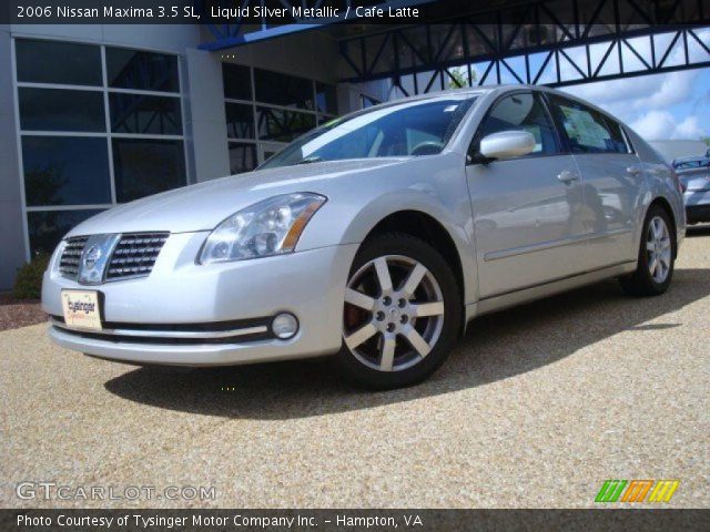2006 Nissan Maxima 3.5 SL in Liquid Silver Metallic