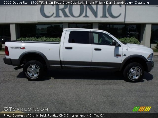 2010 Dodge Ram 2500 TRX4-Off Road Crew Cab 4x4 in Bright White