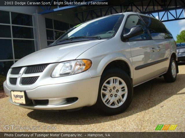 2003 Dodge Caravan Sport in Bright Silver Metallic