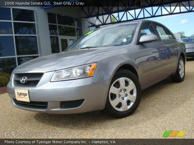 2008 Hyundai Sonata GLS in Steel Gray