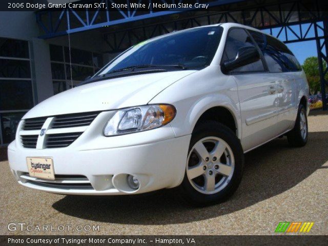 2006 Dodge Grand Caravan SXT in Stone White