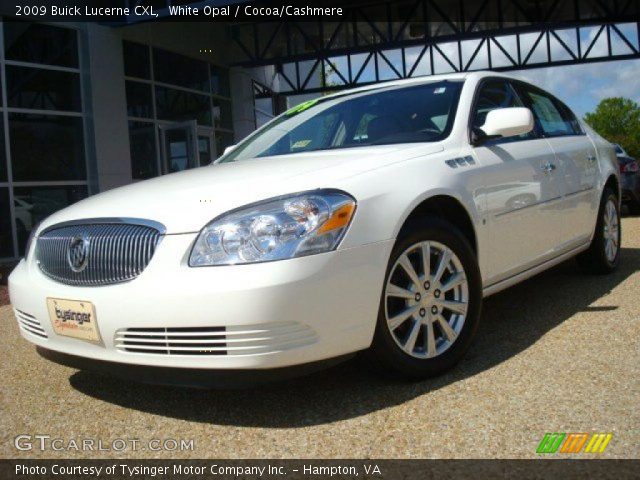 2009 Buick Lucerne CXL in White Opal