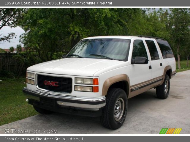 1999 GMC Suburban K2500 SLT 4x4 in Summit White