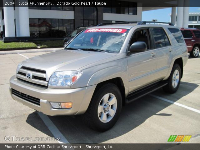 2004 Toyota 4Runner SR5 in Dorado Gold Pearl