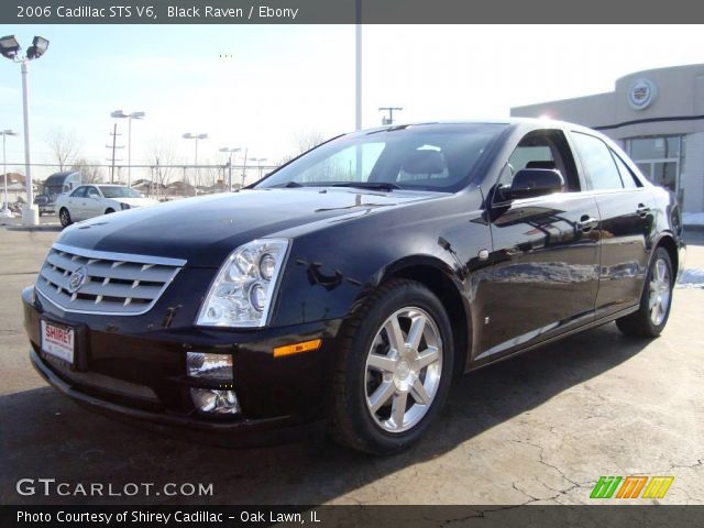 2006 Cadillac STS V6 in Black Raven