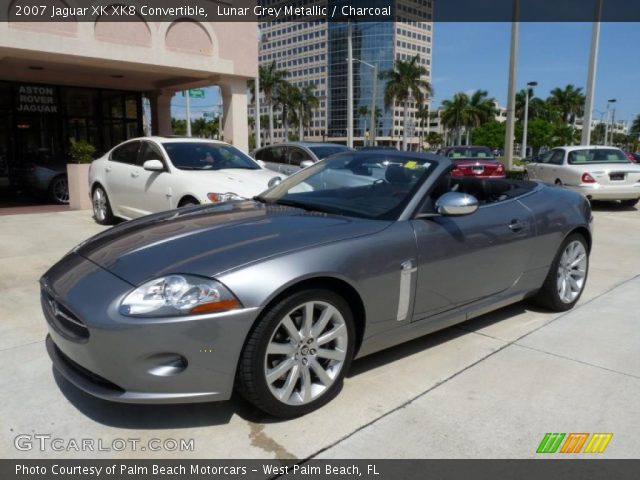 2007 Jaguar XK XK8 Convertible in Lunar Grey Metallic
