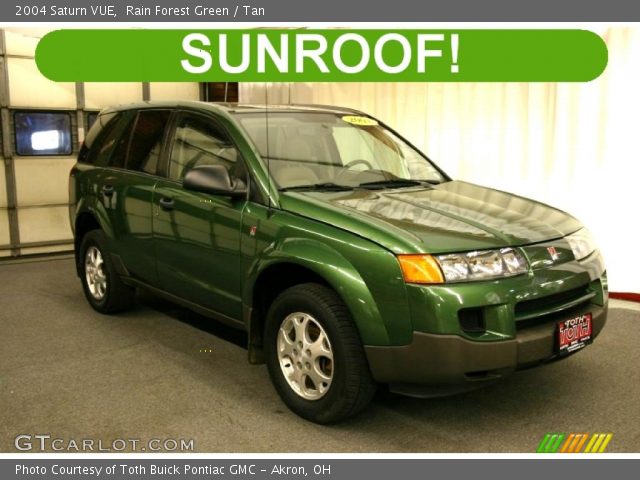 2004 Saturn VUE  in Rain Forest Green