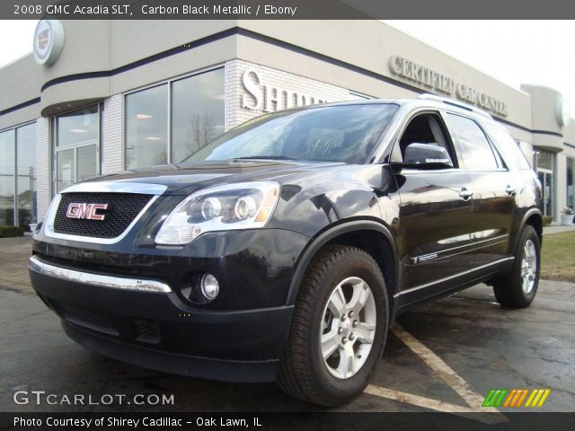2008 GMC Acadia SLT in Carbon Black Metallic