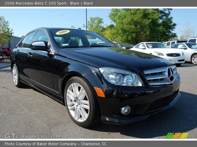 2009 Mercedes-Benz C 300 Sport in Black