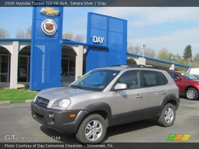 2006 Hyundai Tucson GLS V6 4x4 in Sahara Silver