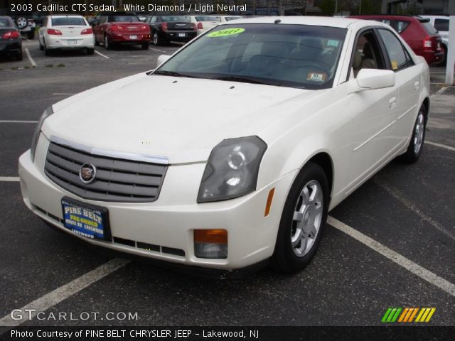 2003 Cadillac CTS Sedan in White Diamond