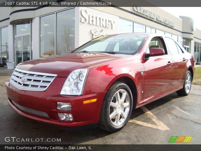 2007 Cadillac STS 4 V6 AWD in Infrared