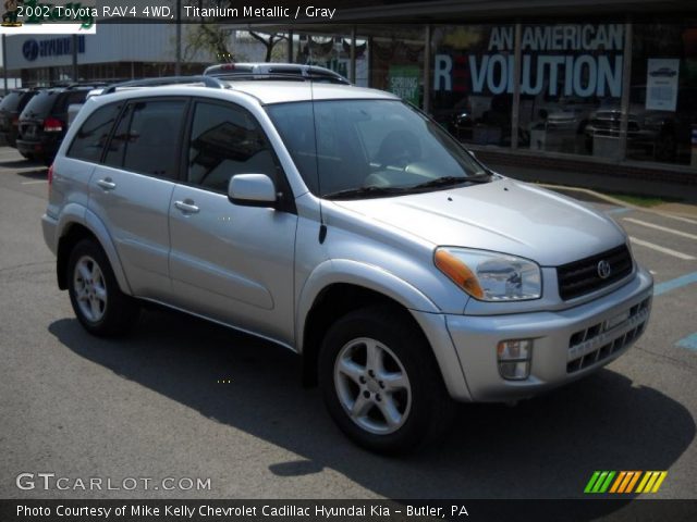 2002 Toyota RAV4 4WD in Titanium Metallic