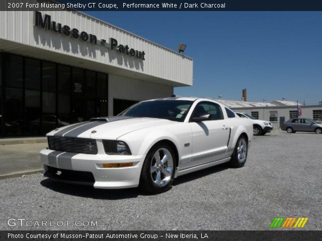 2007 Ford Mustang Shelby GT Coupe in Performance White