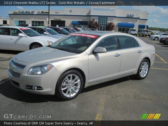 2010 Chevrolet Malibu LTZ Sedan in Gold Mist Metallic