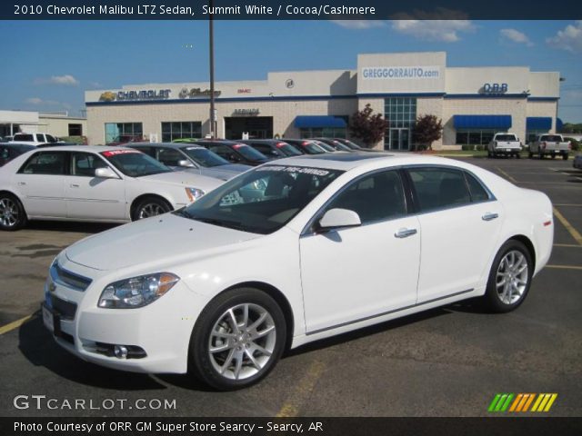 2010 Chevrolet Malibu LTZ Sedan in Summit White