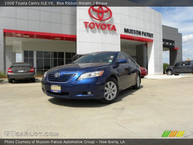 2008 Toyota Camry XLE V6 in Blue Ribbon Metallic
