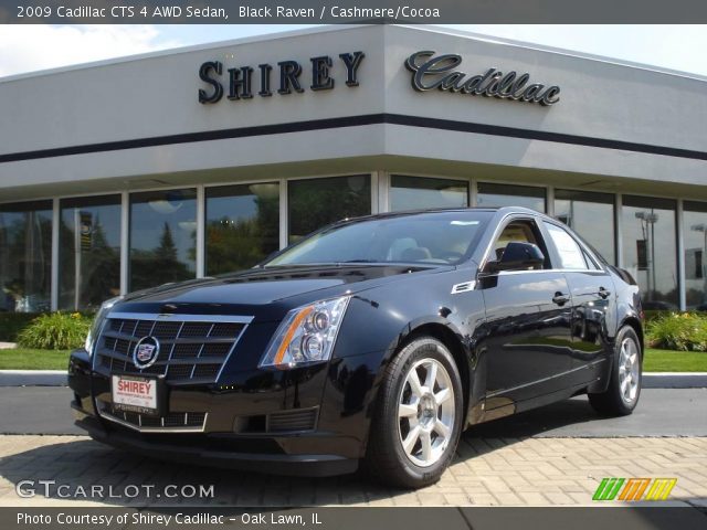 2009 Cadillac CTS 4 AWD Sedan in Black Raven