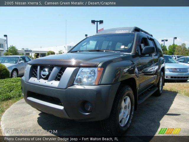 2005 Nissan Xterra S in Canteen Green Metallic