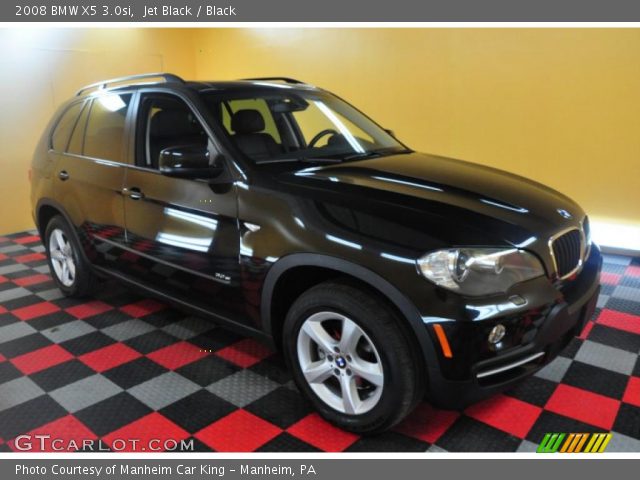2008 BMW X5 3.0si in Jet Black