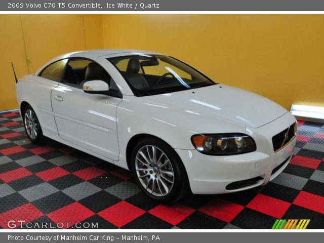 2009 Volvo C70 T5 Convertible in Ice White