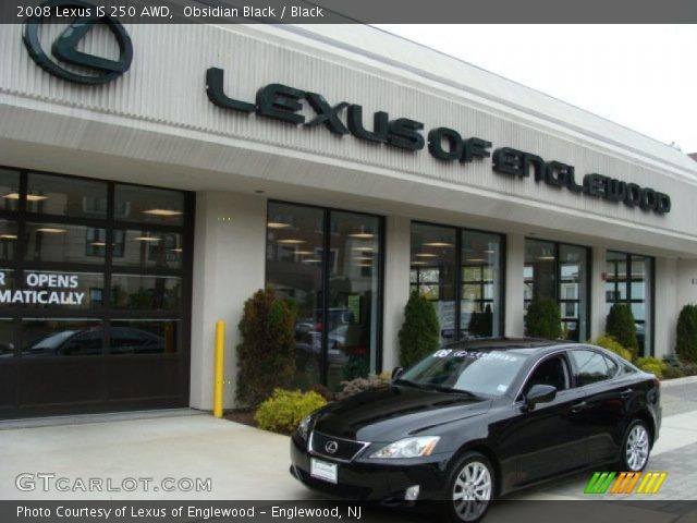 2008 Lexus IS 250 AWD in Obsidian Black