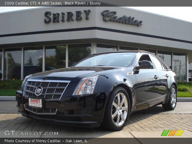 2009 Cadillac CTS 4 AWD Sedan in Black Raven