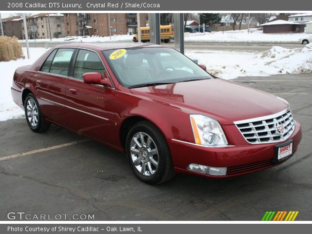 2008 Cadillac DTS Luxury in Crystal Red