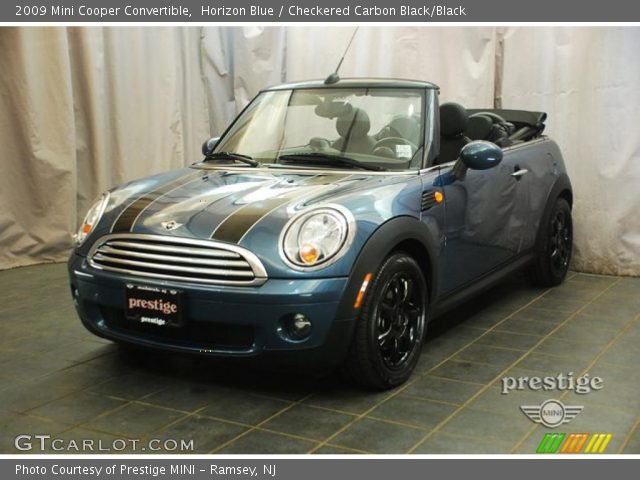 2009 Mini Cooper Convertible in Horizon Blue