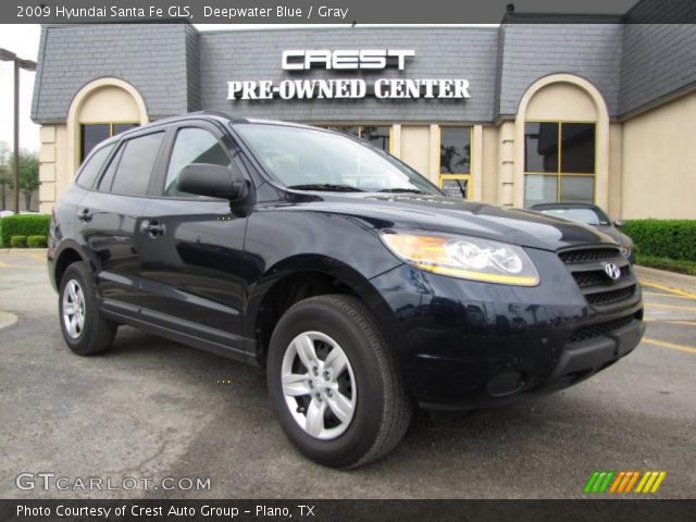 2009 Hyundai Santa Fe GLS in Deepwater Blue