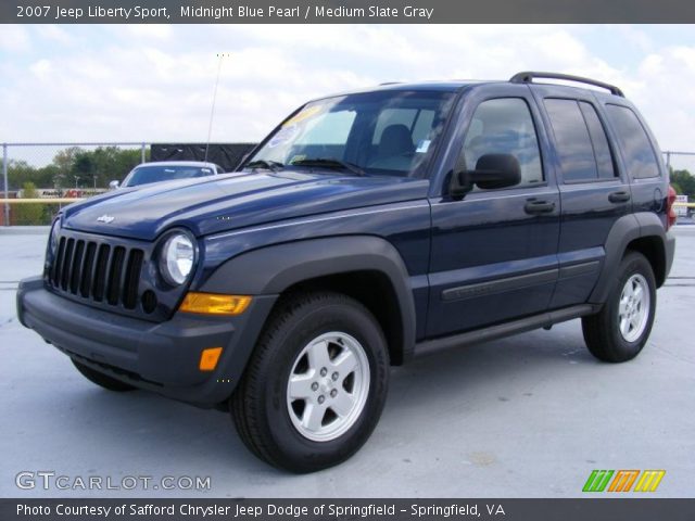 2007 Jeep Liberty Sport in Midnight Blue Pearl