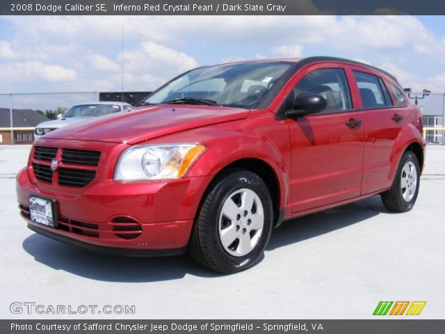 2008 Dodge Caliber SE in Inferno Red Crystal Pearl
