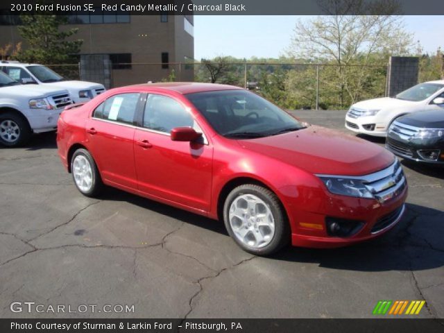 2010 Ford fusion red candy metallic
