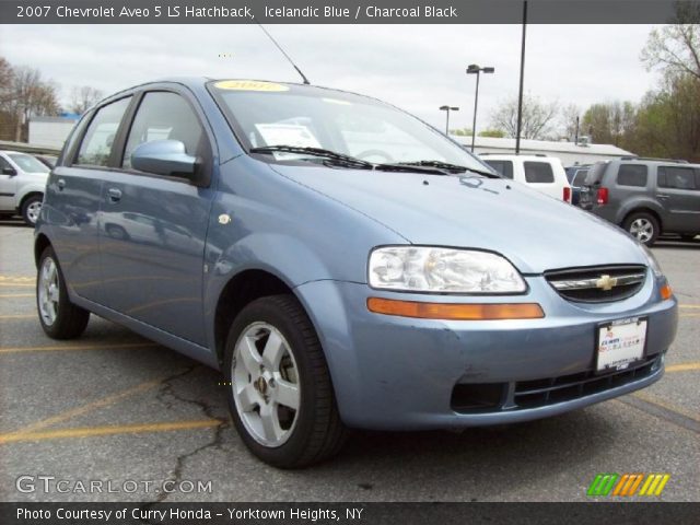 2007 Chevrolet Aveo 5 LS Hatchback in Icelandic Blue