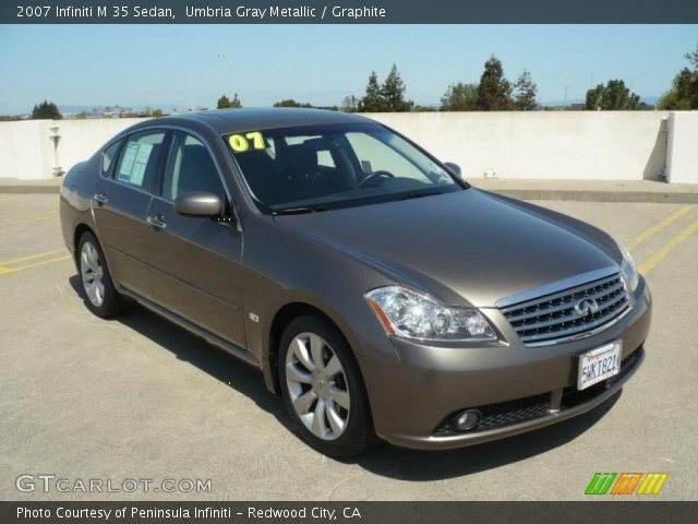 2007 Infiniti M 35 Sedan in Umbria Gray Metallic