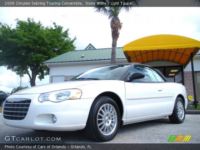 2006 Chrysler Sebring Touring Convertible in Stone White