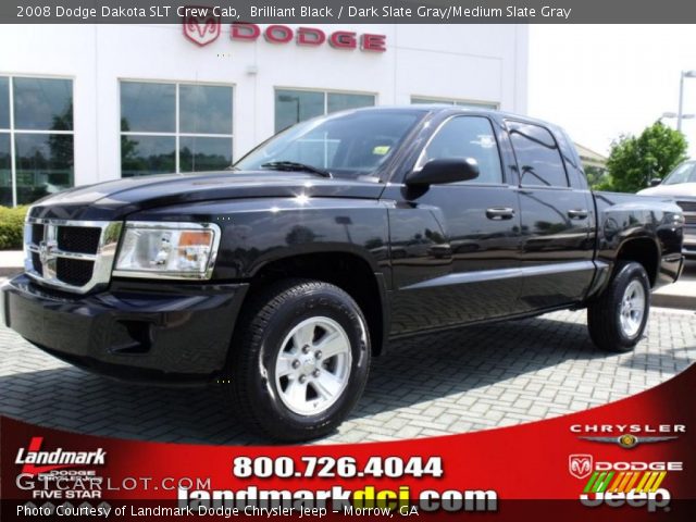 2008 Dodge Dakota SLT Crew Cab in Brilliant Black