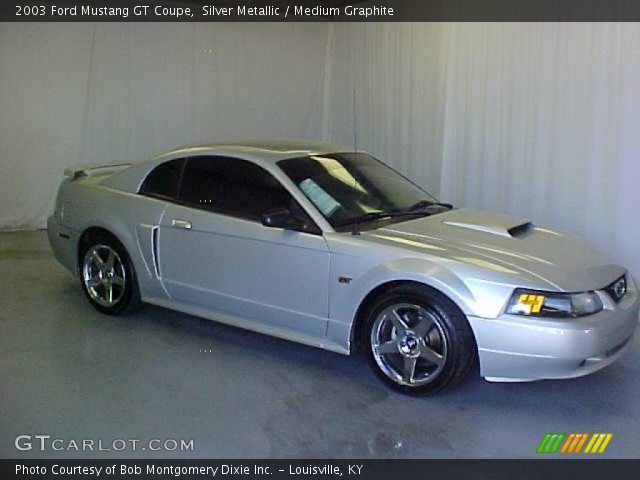 2003 Ford Mustang GT Coupe in Silver Metallic