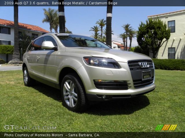 2009 Audi Q7 3.6 quattro in Bahia Beige Metallic