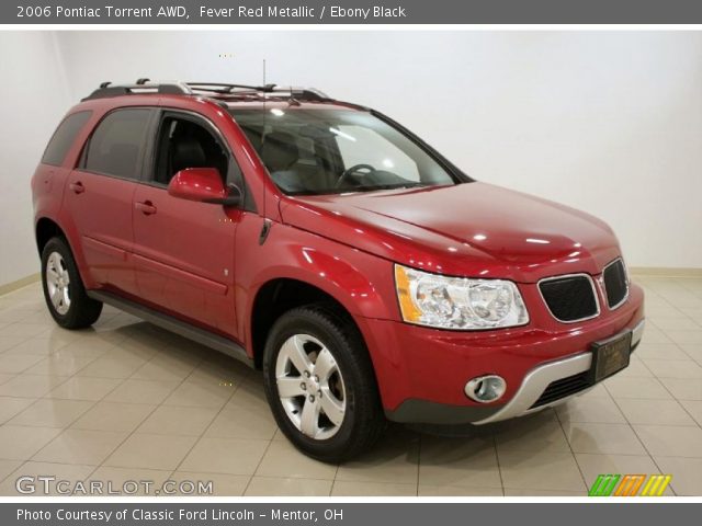 2006 Pontiac Torrent AWD in Fever Red Metallic